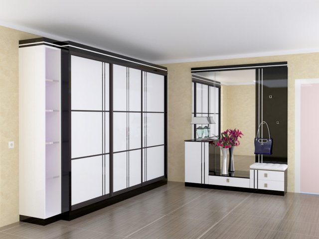 Wardrobe closet Modelo 3D .c4d .max .obj .3ds .fbx .stl .blend 