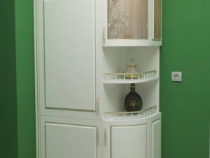 White cabeintry kitchen 3D Model