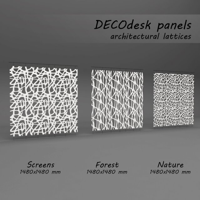 Decorative panel Modelo 3D .c4d .max .obj .3ds .fbx .stl .blend 