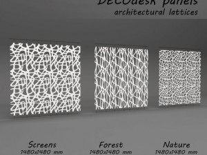Decorative panel Modèle 3D