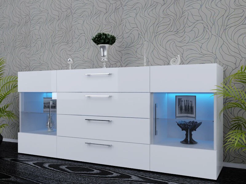 Commode dresser 3D Model .c4d .max .obj .3ds .fbx .stl .blend 