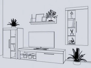 Living tv 3D Model
