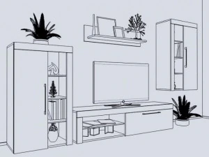 Living tv 3D Model