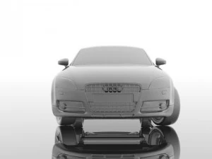 coche audi Modelo 3D