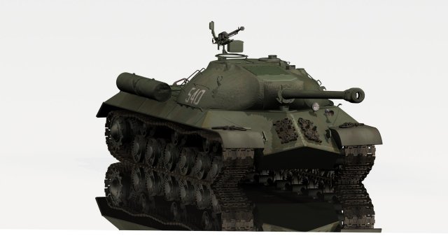 tank is3 3D-Modell .c4d .max .obj .3ds .fbx .stl .blend 