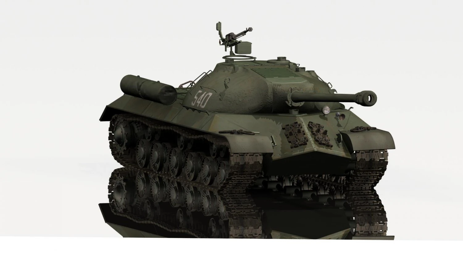 tank is3 3D Model .c4d .max .obj .3ds .fbx .stl .blend 