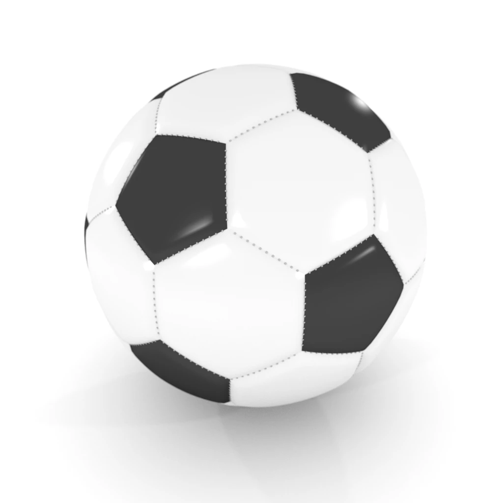soccer ball 3D Model .c4d .max .obj .3ds .fbx .stl .blend 
