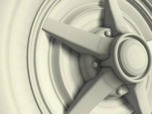 baldwin motion tyre 3D Model