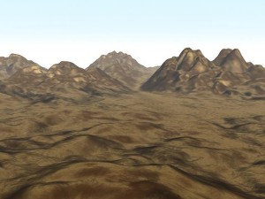 desert 3D 모델