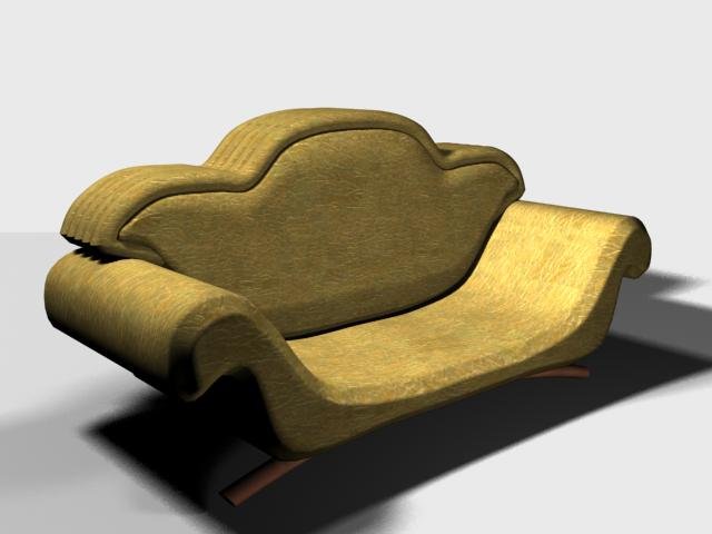 sofa Modelo 3D .c4d .max .obj .3ds .fbx .stl .blend 