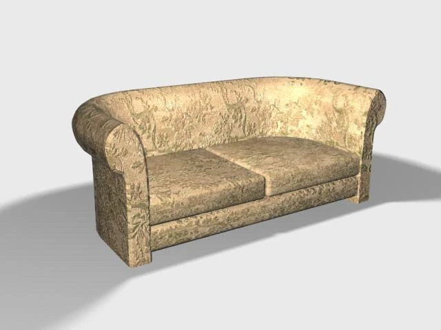 sofa 3D Model .c4d .max .obj .3ds .fbx .stl .blend 