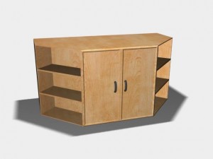 shelf 3D 모델