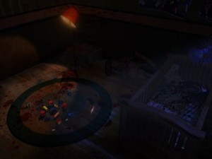 halloween horror room 3D Model