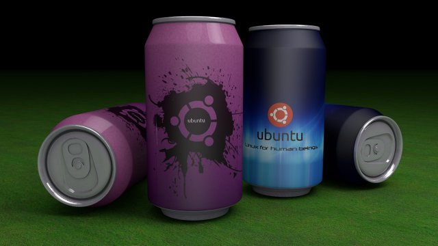 a can of soda 3D Model .c4d .max .obj .3ds .fbx .stl .blend 