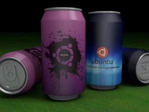 탄산음료 한 캔 3D 모델