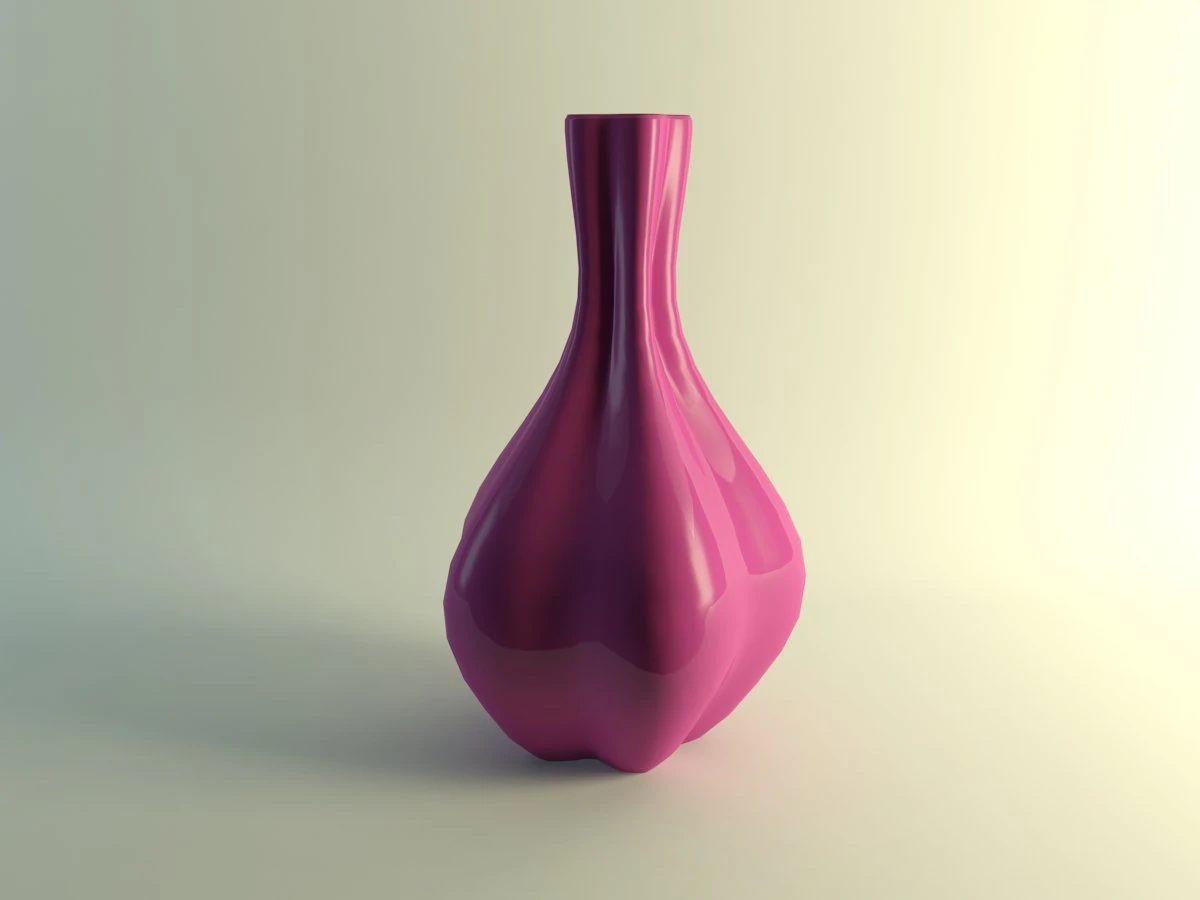 decorative vase 3D Model .c4d .max .obj .3ds .fbx .stl .blend