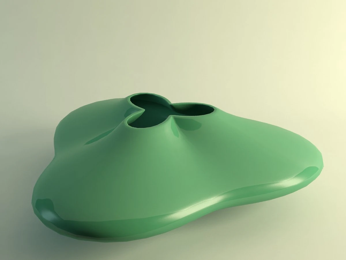 decorative vase 3D Model .c4d .max .obj .3ds .fbx .stl .blend 
