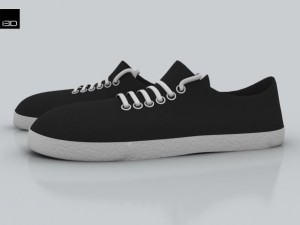 shoe basic Model 3D