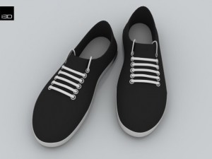 shoe basic Model 3D