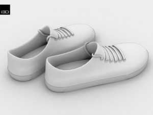 shoe basic Model 3D