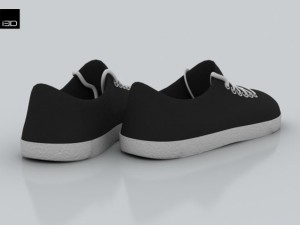 shoe basic Model 3D