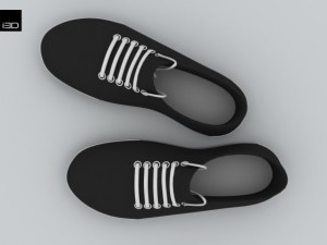 shoe basic Model 3D
