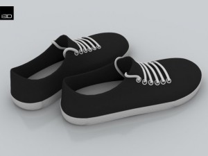 shoe basic Model 3D
