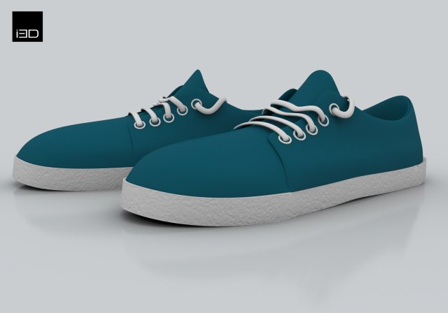 shoe casual 3D Model .c4d .max .obj .3ds .fbx .stl .blend 