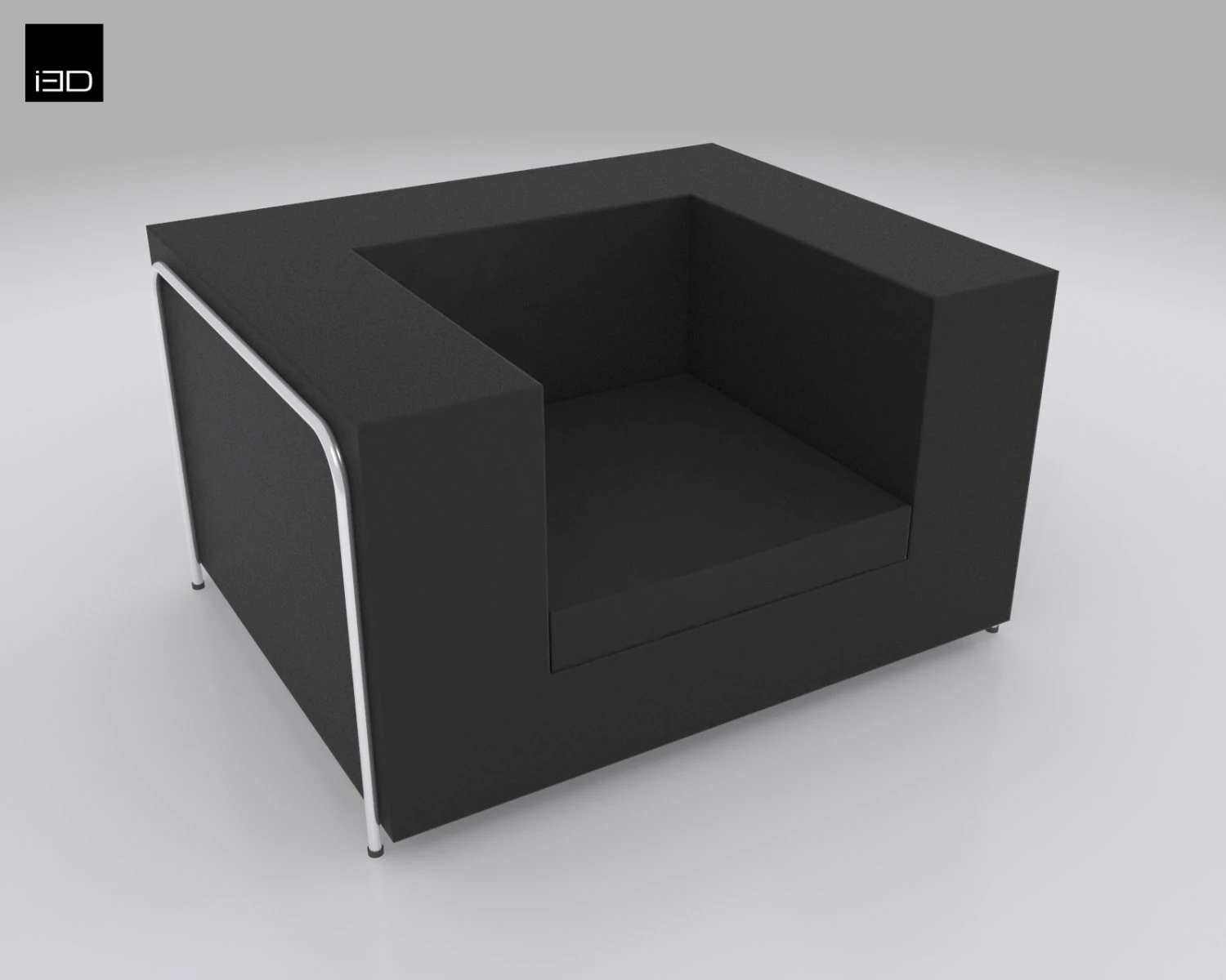 chair boxx 3D Model .c4d .max .obj .3ds .fbx .stl .blend 