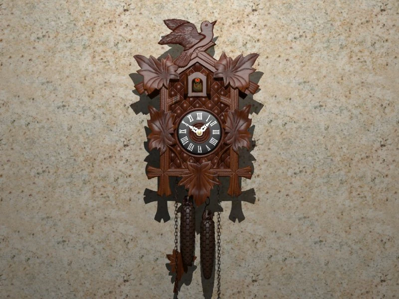 clock romba 3D Model .c4d .max .obj .3ds .fbx .stl .blend 