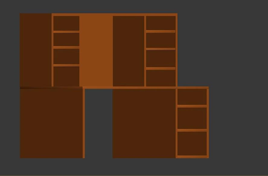 writing desk 3D Model .c4d .max .obj .3ds .fbx .stl .blend 