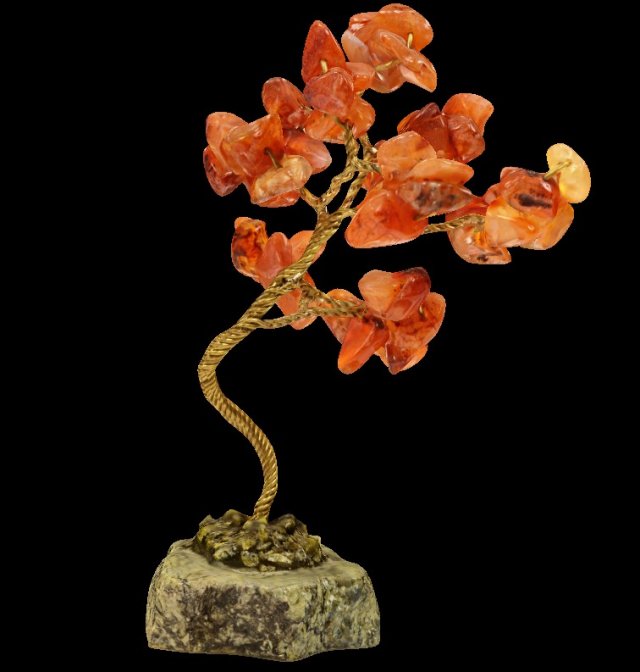 amber tree Model 3D .c4d .max .obj .3ds .fbx .stl .blend 
