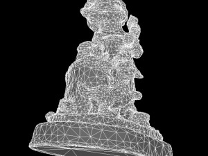 decorative statue 3D-Modell