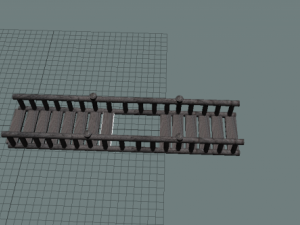 old bridge Model 3D