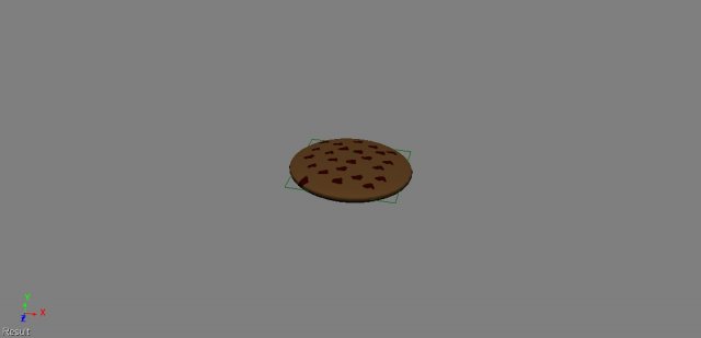 cookie 3D Model .c4d .max .obj .3ds .fbx .stl .blend 