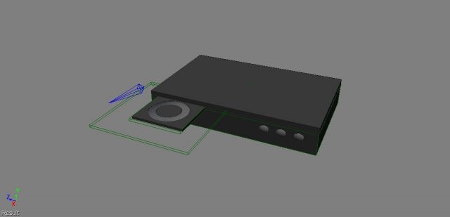 dvd player 3D Model .c4d .max .obj .3ds .fbx .stl .blend 