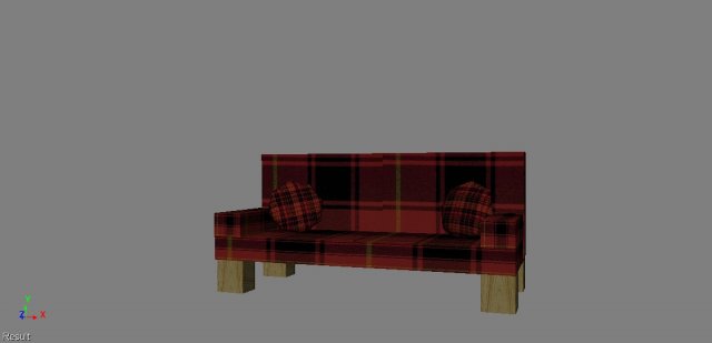 sofa 3D Model .c4d .max .obj .3ds .fbx .stl .blend 