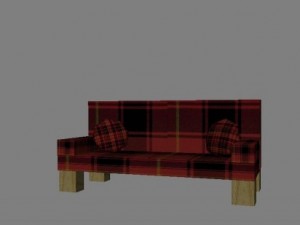 sofa Model 3D