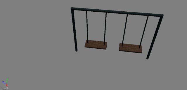swing 3D Model .c4d .max .obj .3ds .fbx .stl .blend 