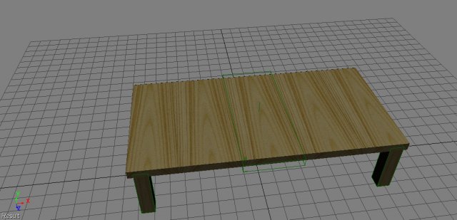 table 3D Model .c4d .max .obj .3ds .fbx .stl .blend 