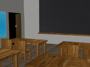 classroom Model 3D