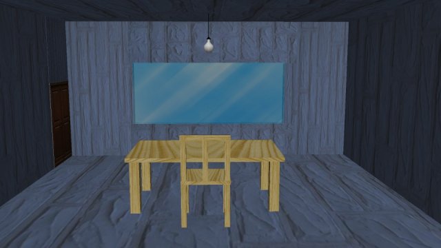 confession room 3D Model .c4d .max .obj .3ds .fbx .stl .blend 