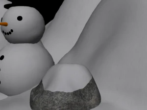 雪のパッケージ 3Dモデル