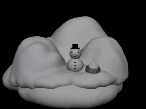 snow package 3D Model