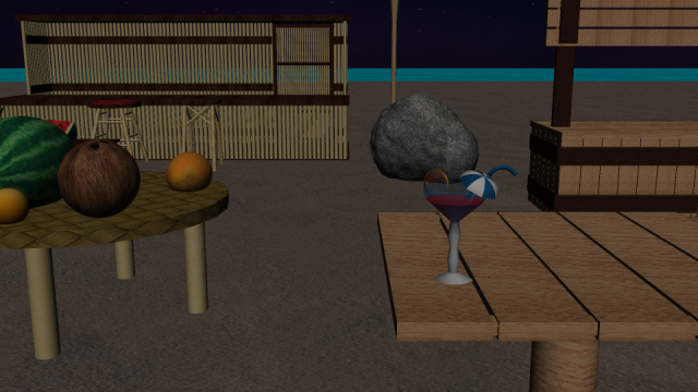 beach package 1 3D Model .c4d .max .obj .3ds .fbx .stl .blend 