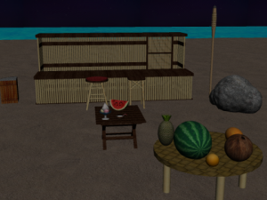 beach package 1 3D Model