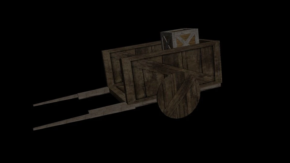 cart 3D Model .c4d .max .obj .3ds .fbx .stl .blend