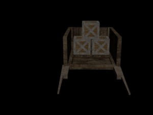 cart Modello 3D