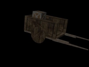 cart Modello 3D
