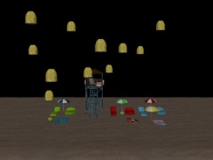 beach package 2 3D Model